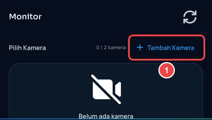 Add Camera button